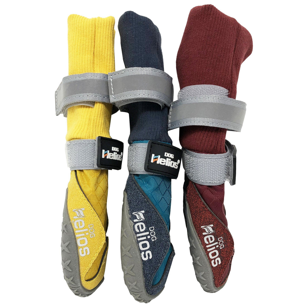 Dog Helios 'Traverse' Premium Grip High-Ankle Outdoor Dog Boots - Set Of 4 - P's One-Stop Shop 