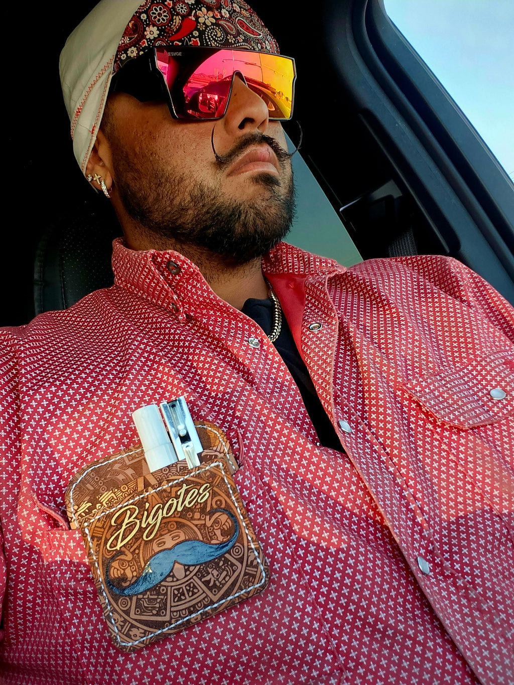 FR Pearl Snap Work shirt - Alpha Red - P's One-Stop Shop 
