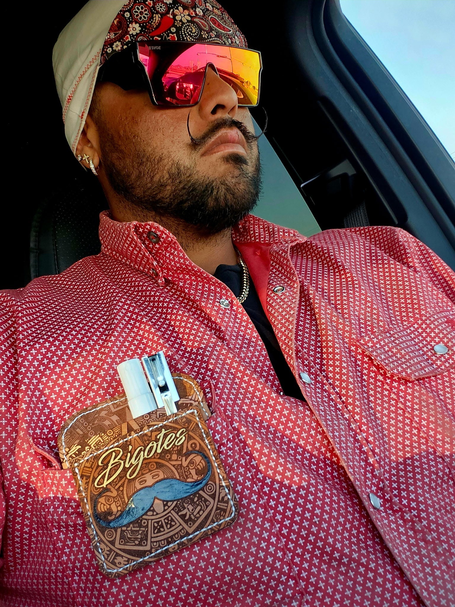 FR Pearl Snap Work shirt - Alpha Red - P's One-Stop Shop 