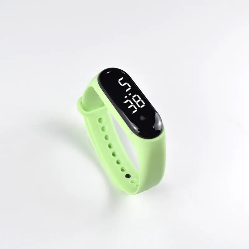 Fashion Mickey Children Watches For Girls Electronic Bracelet Sports Touch LED Spiderman Doll Kids Watch Women Waterproof Clock - P's One-Stop Shop 