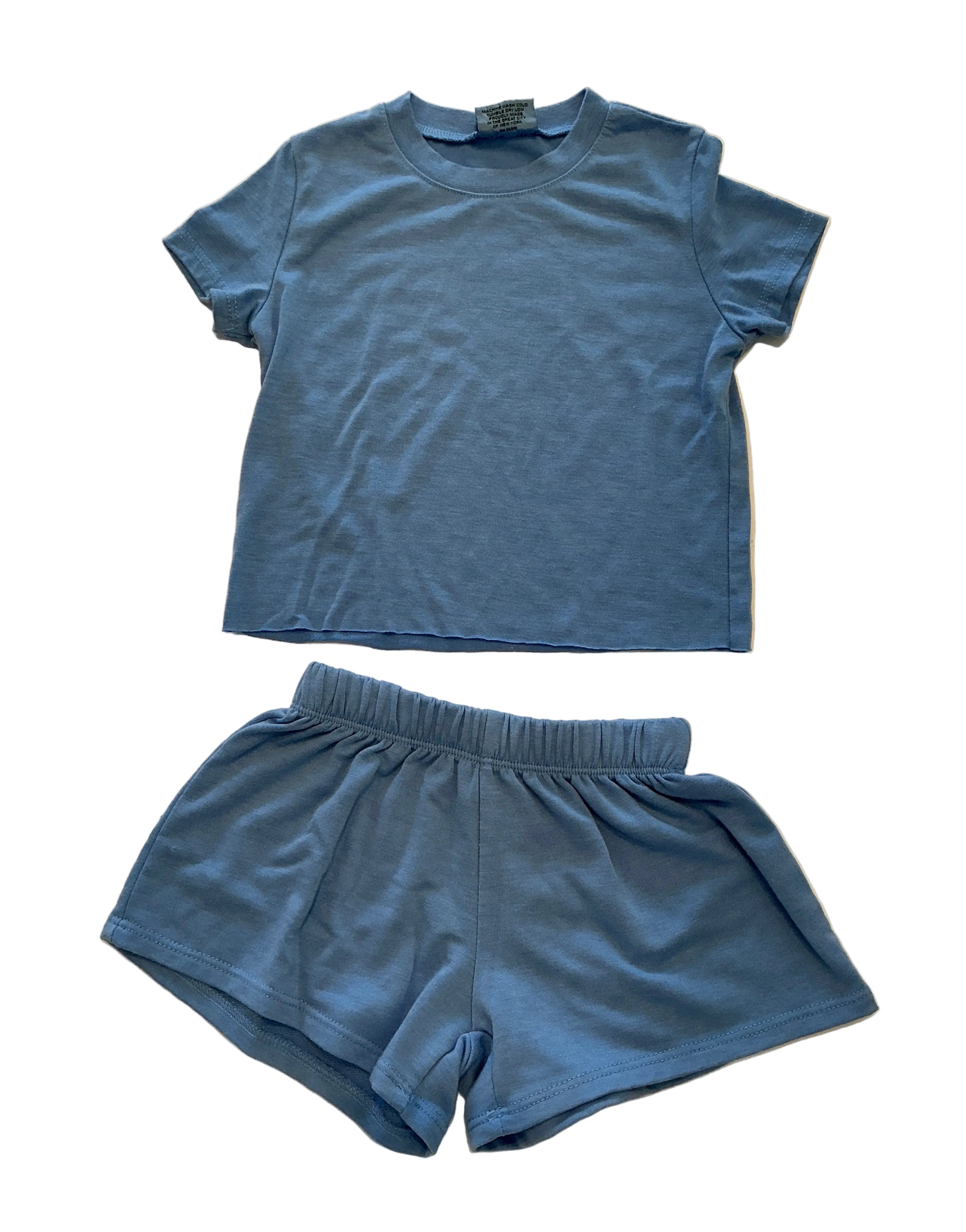 Firehouse - Solid T-Shirt & Short Set - P's One-Stop Shop 