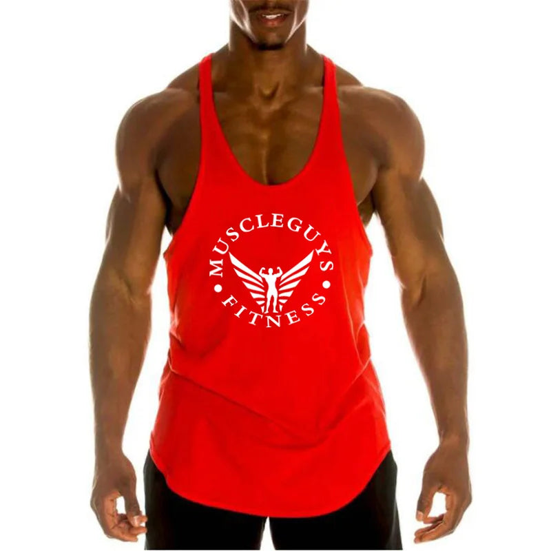 FlexFit Men's Muscle Gym Tank - Sleeveless Sportswear - P's One-Stop Shop 