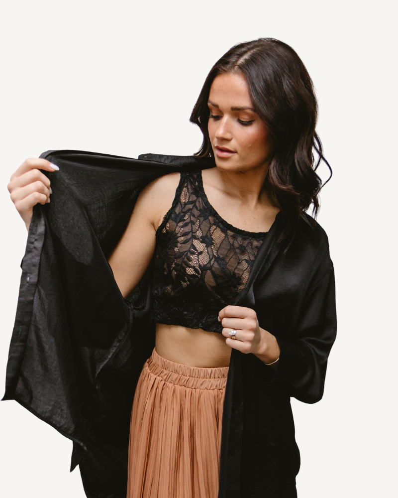 Full Lace Tank Halftee - P's One-Stop Shop 