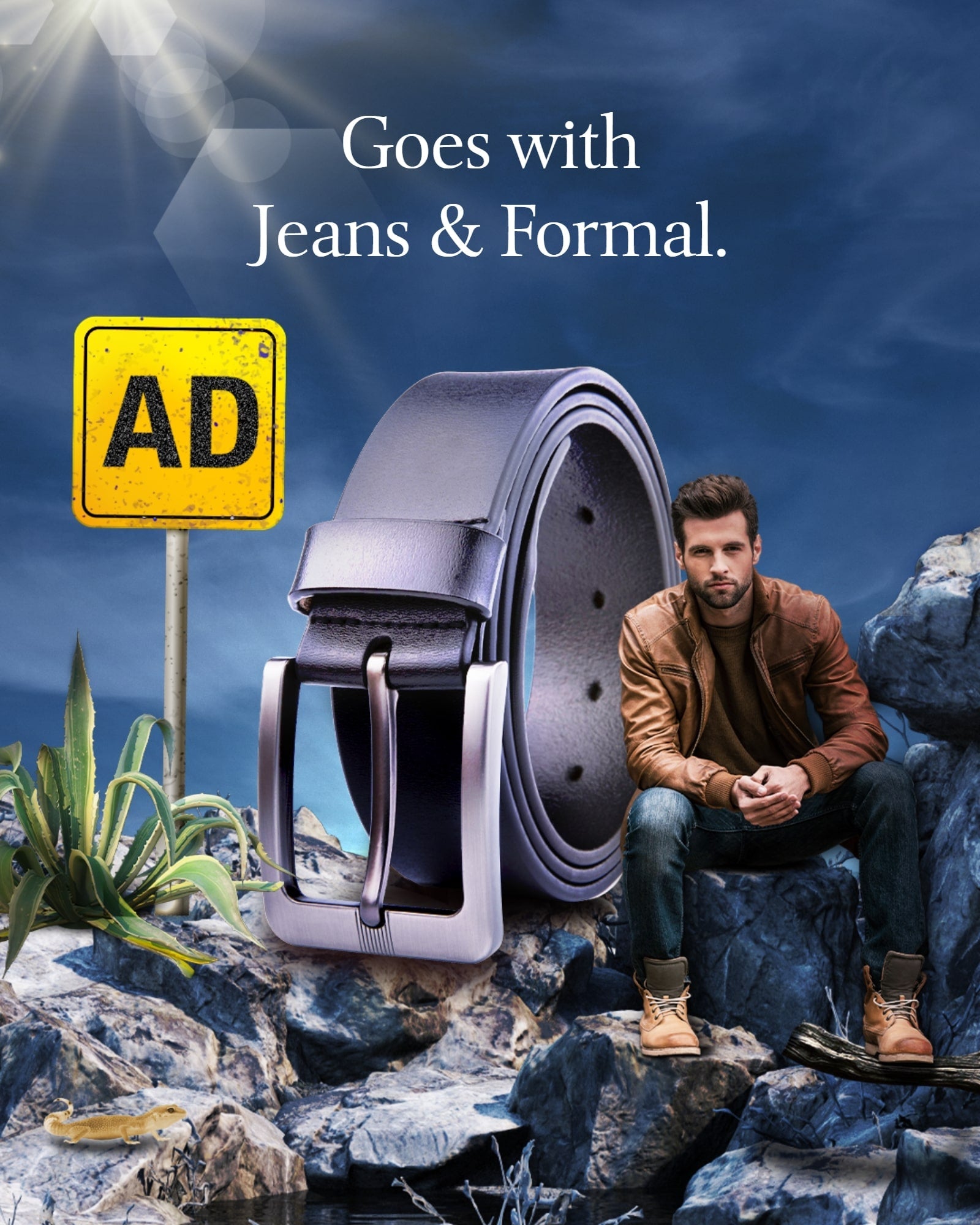 Genuine Leather Belt - P's One-Stop Shop 