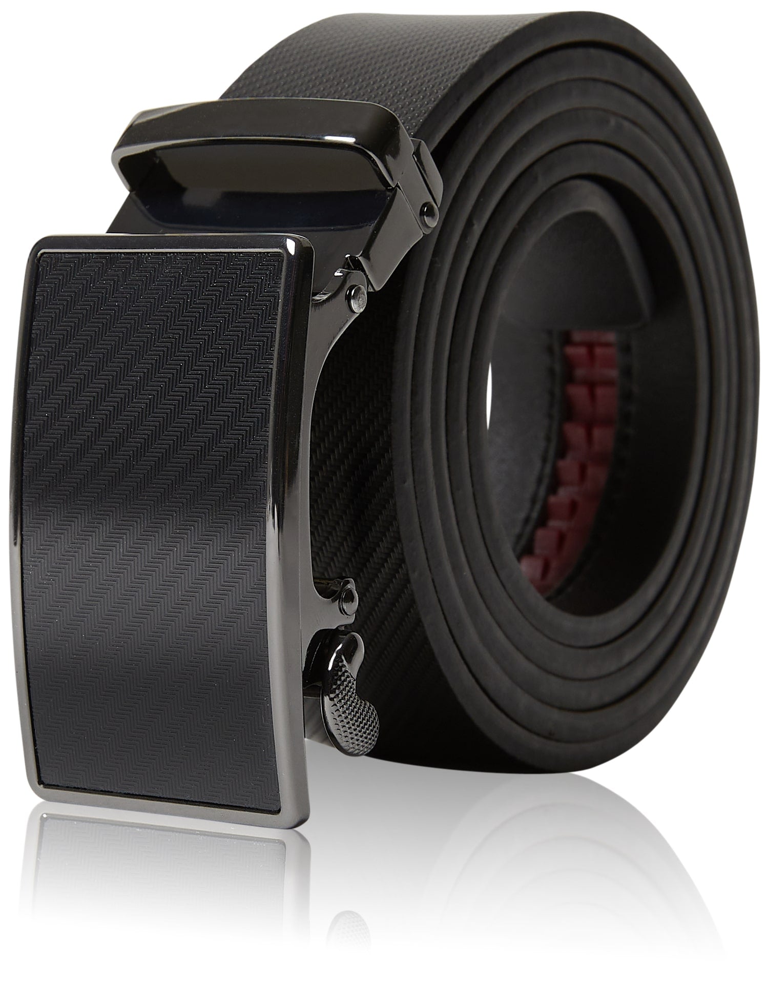Genuine Leather Ratchet Belt - P's One-Stop Shop 
