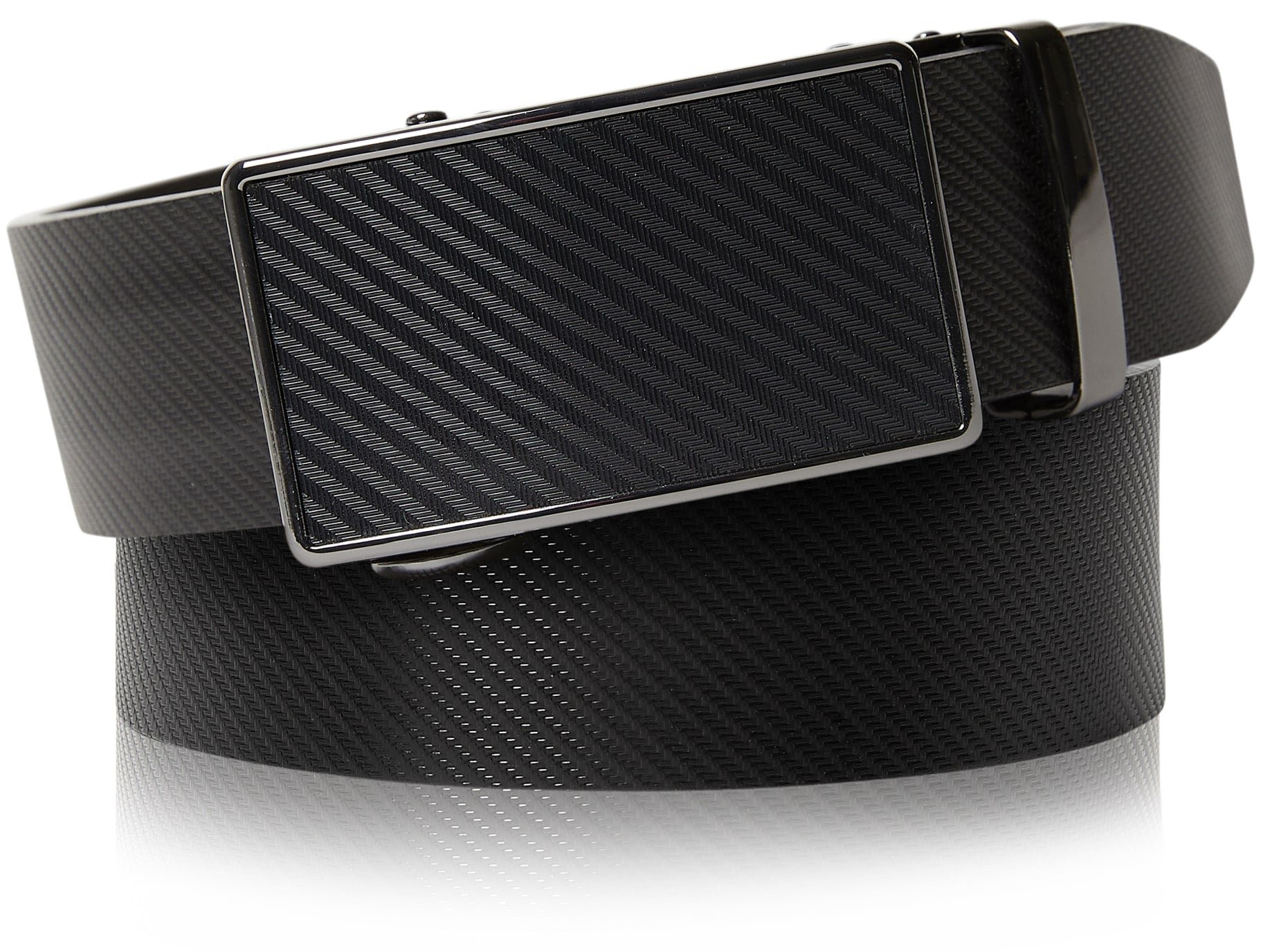 Genuine Leather Ratchet Belt - P's One-Stop Shop 