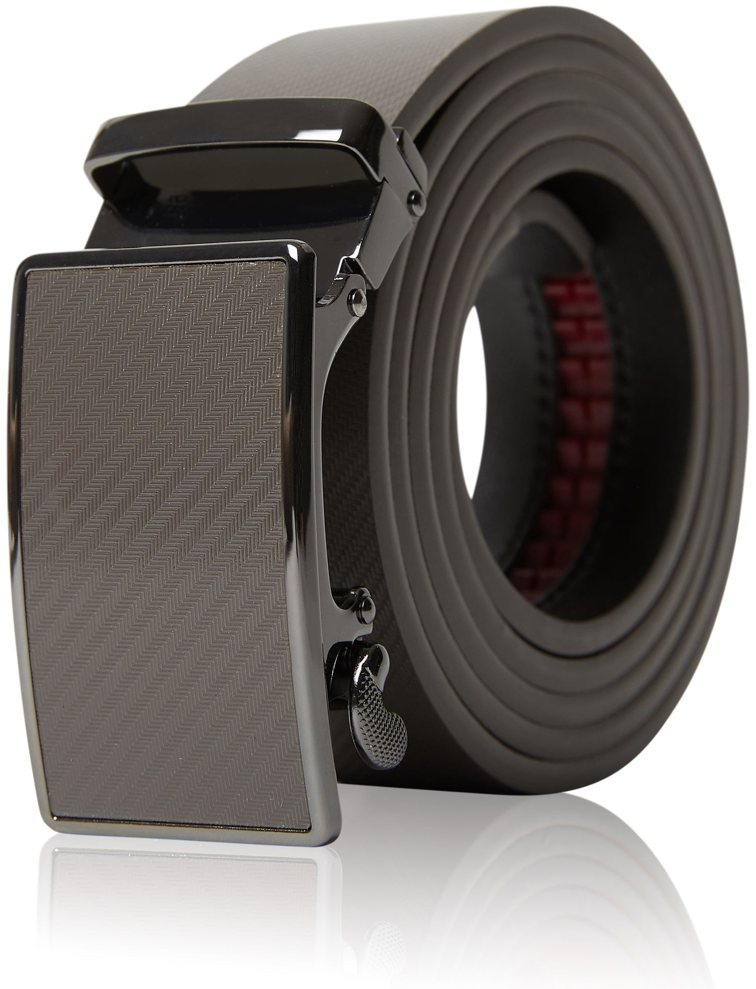 Genuine Leather Ratchet Belt - P's One-Stop Shop 