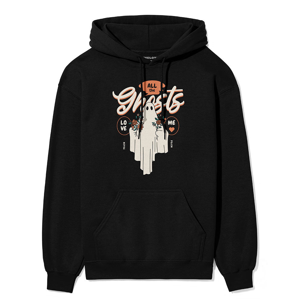 Ghosts Love Me Hoodie - P's One-Stop Shop 