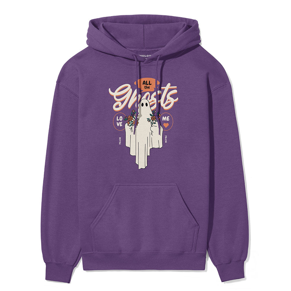 Ghosts Love Me Hoodie - P's One-Stop Shop 