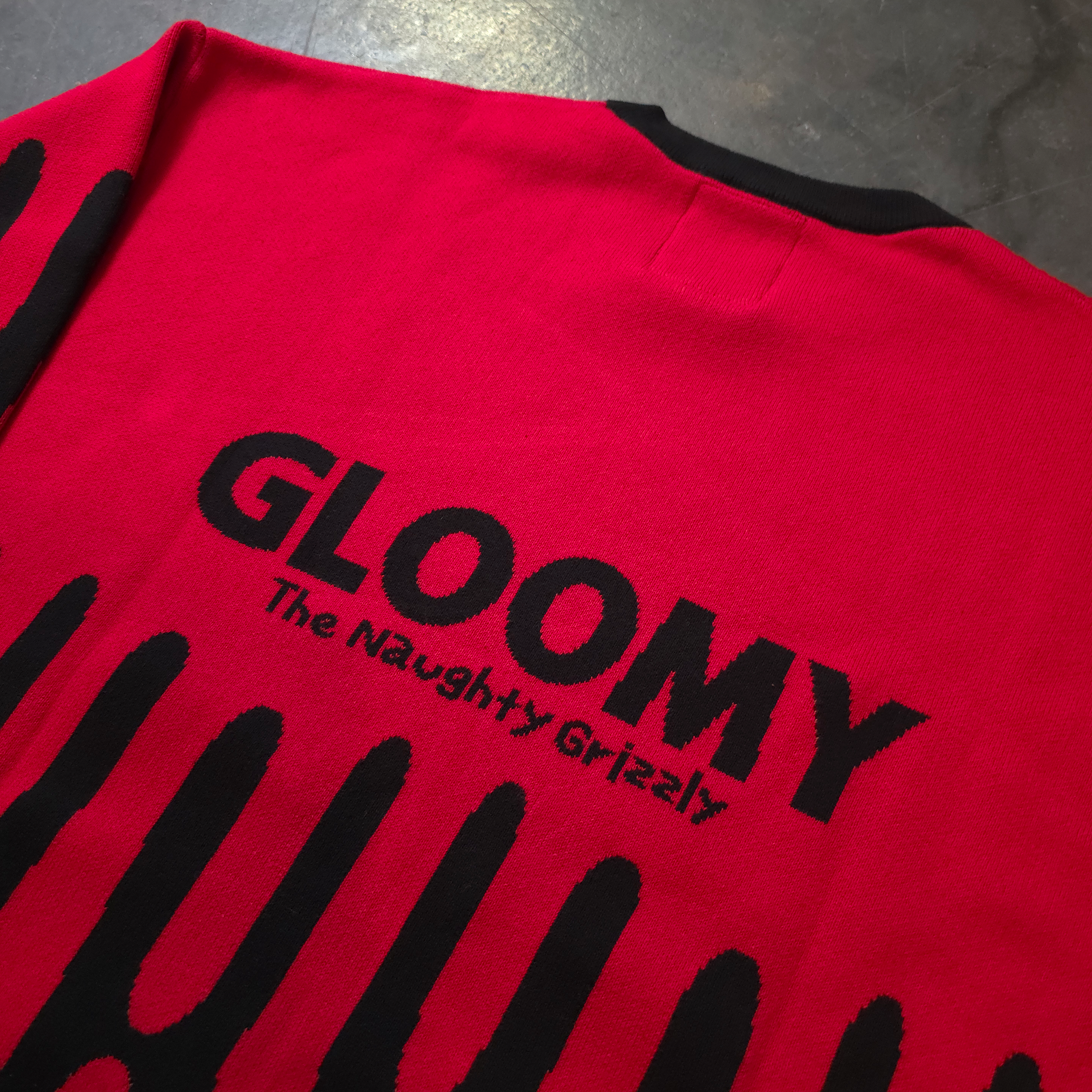 Gloomy Drip Knit Sweater - P's One-Stop Shop 