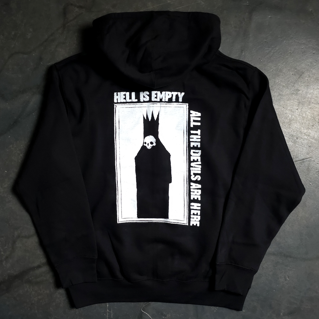Hell is Empty Zip Up Hoodie - P's One-Stop Shop 