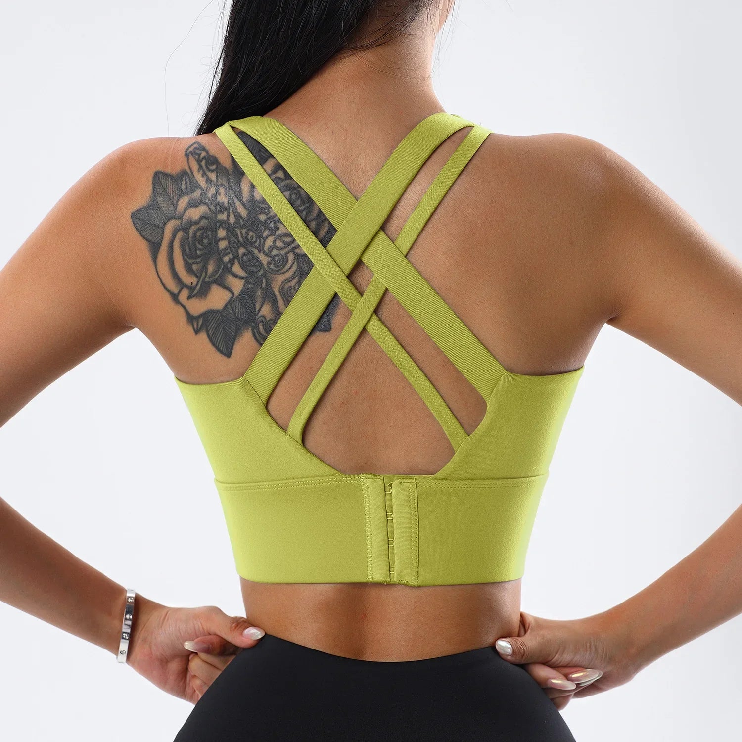 High Impact Women's Sports Bra with Back Closure - P's One-Stop Shop 