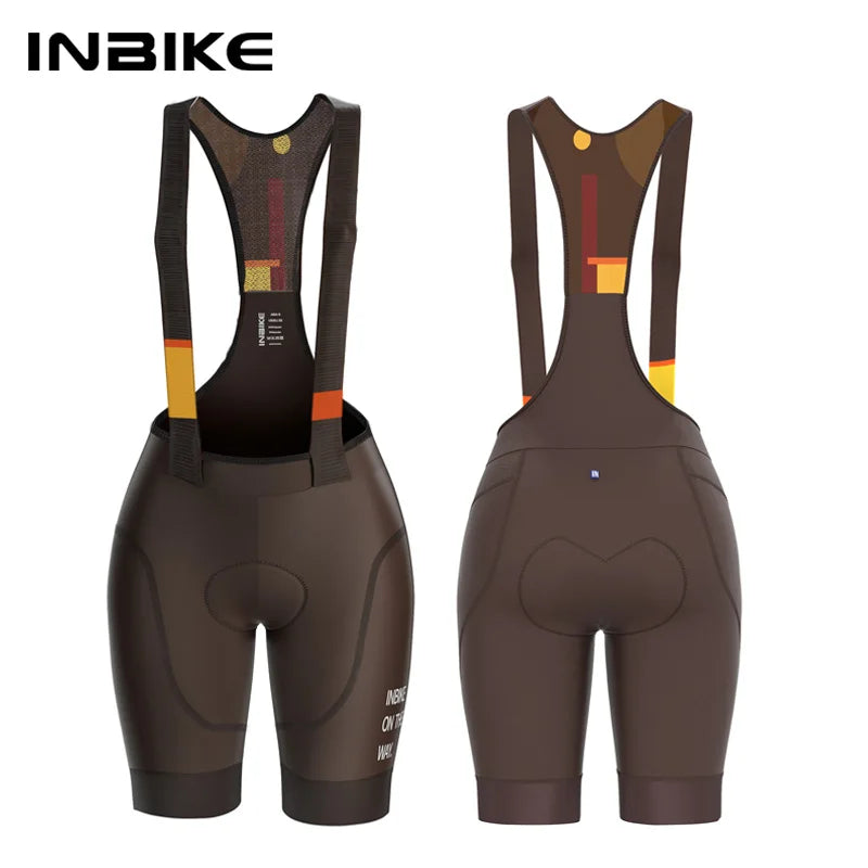 INBIKE Women's Padded Cycling Bib Shorts - P's One-Stop Shop 