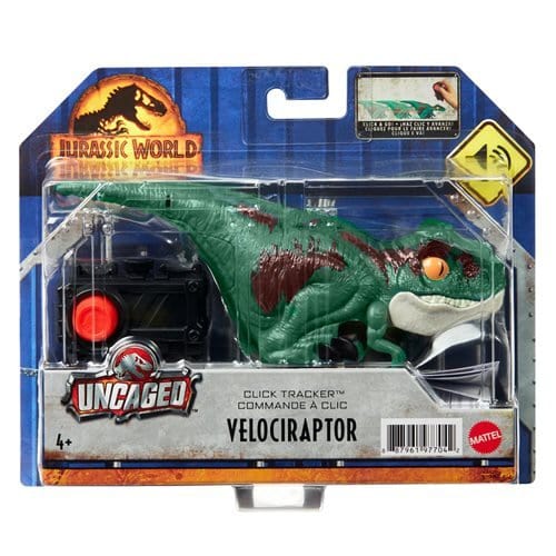 Jurassic World Dominion Uncaged Click Tracker Velociraptor - P's One-Stop Shop 