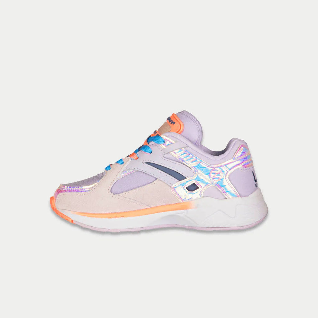 LA Gear Kids Catapult Light-Up Lowtop | Purple x Orange - P's One-Stop Shop 