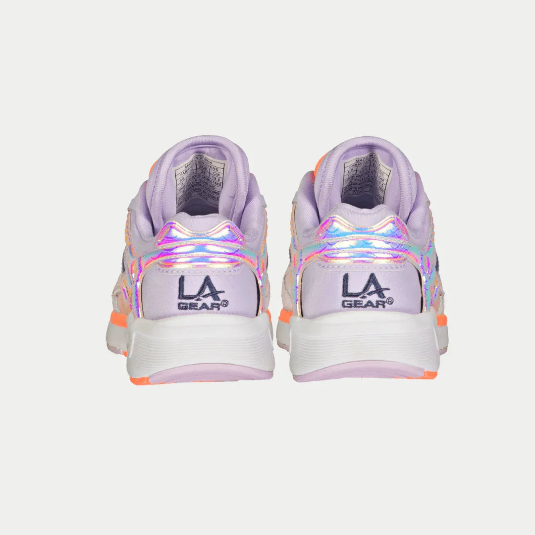 LA Gear Kids Catapult Light-Up Lowtop | Purple x Orange - P's One-Stop Shop 