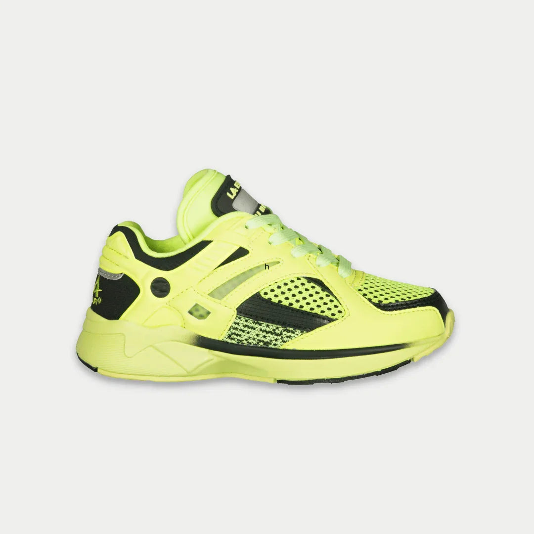 LA Gear Kids Catapult Light-Up x Glow Lowtop | Neon Yellow x Black - P's One-Stop Shop 