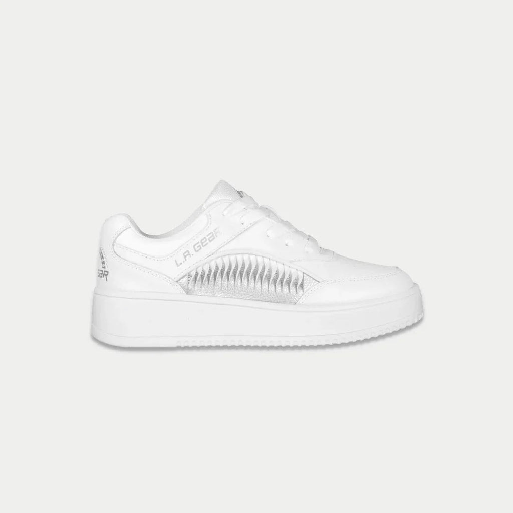 LA Gear Kids Flame Lowtop | White - P's One-Stop Shop 