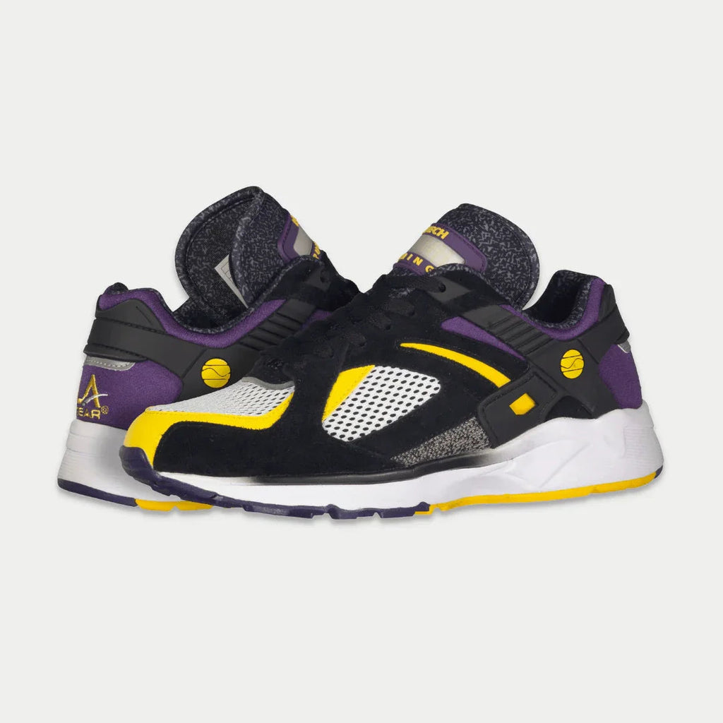 LA Gear Men's Catapult Light-Up Lowtop | Black x Purple x Yellow - P's One-Stop Shop 