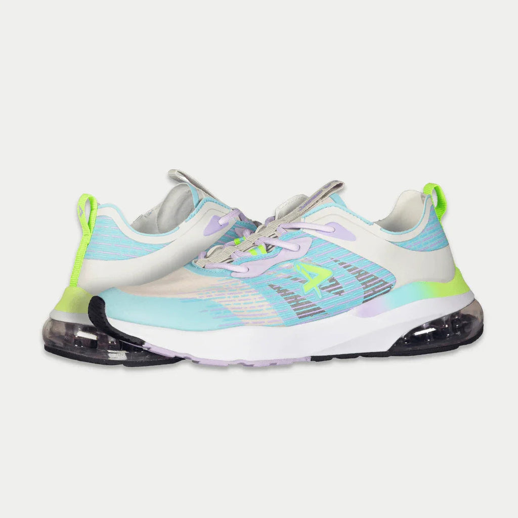 LA Gear Women’s Artesia Lowtop | Gray x Light Blue - P's One-Stop Shop 
