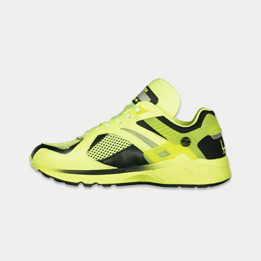 LA Gear Women's Light-Up x Glow Lowtop | Neon Yellow x Black - P's One-Stop Shop 