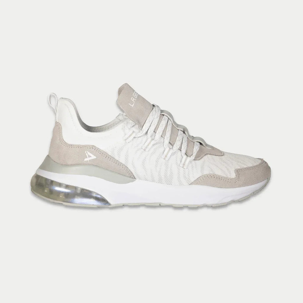 LA Gear Women's Runyon Lowtop | White x Gray - P's One-Stop Shop 