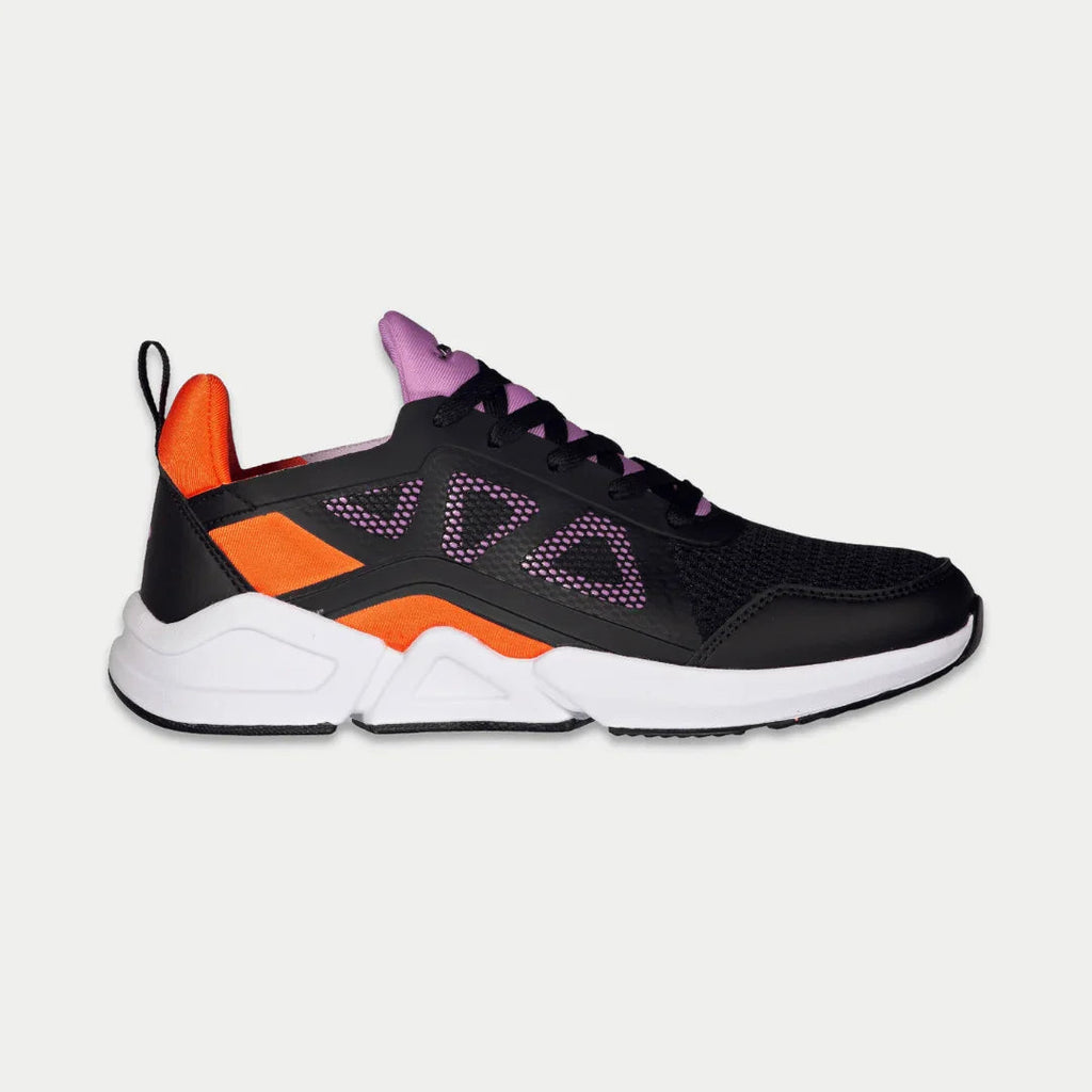 LA Gear Women’s Tarzana Lowtop | Black x Orange - P's One-Stop Shop 