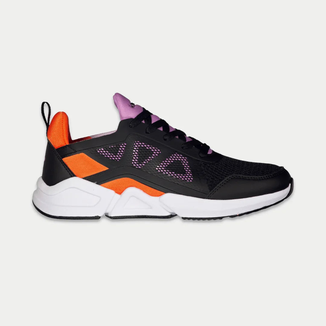 LA Gear Women’s Tarzana Lowtop | Black x Orange - P's One-Stop Shop 