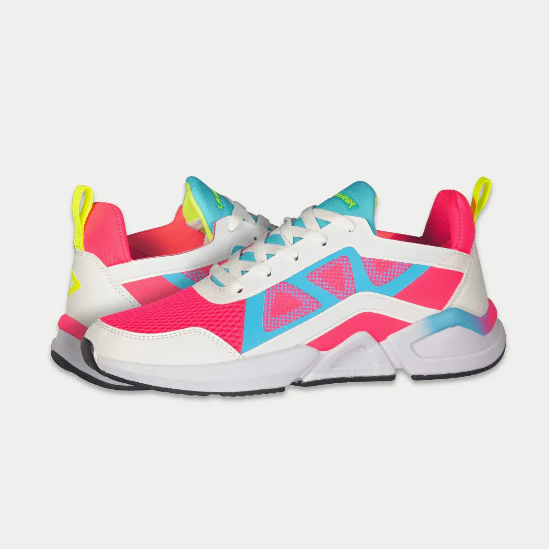 LA Gear Women's Tarzana Lowtop | White x Pink - P's One-Stop Shop 