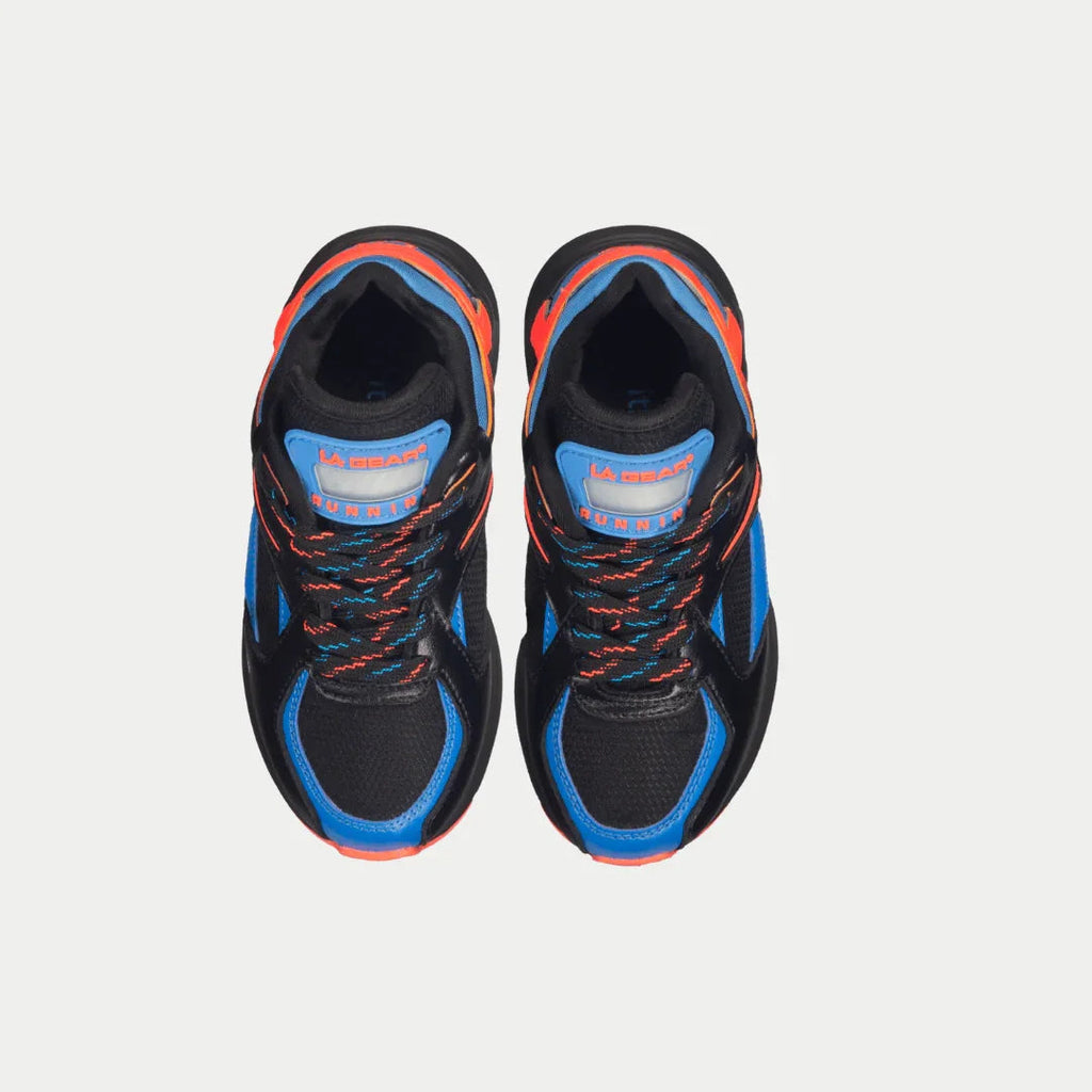 La Gear Kids Catapult Light-Up Lowtop | Black x Blue - P's One-Stop Shop 