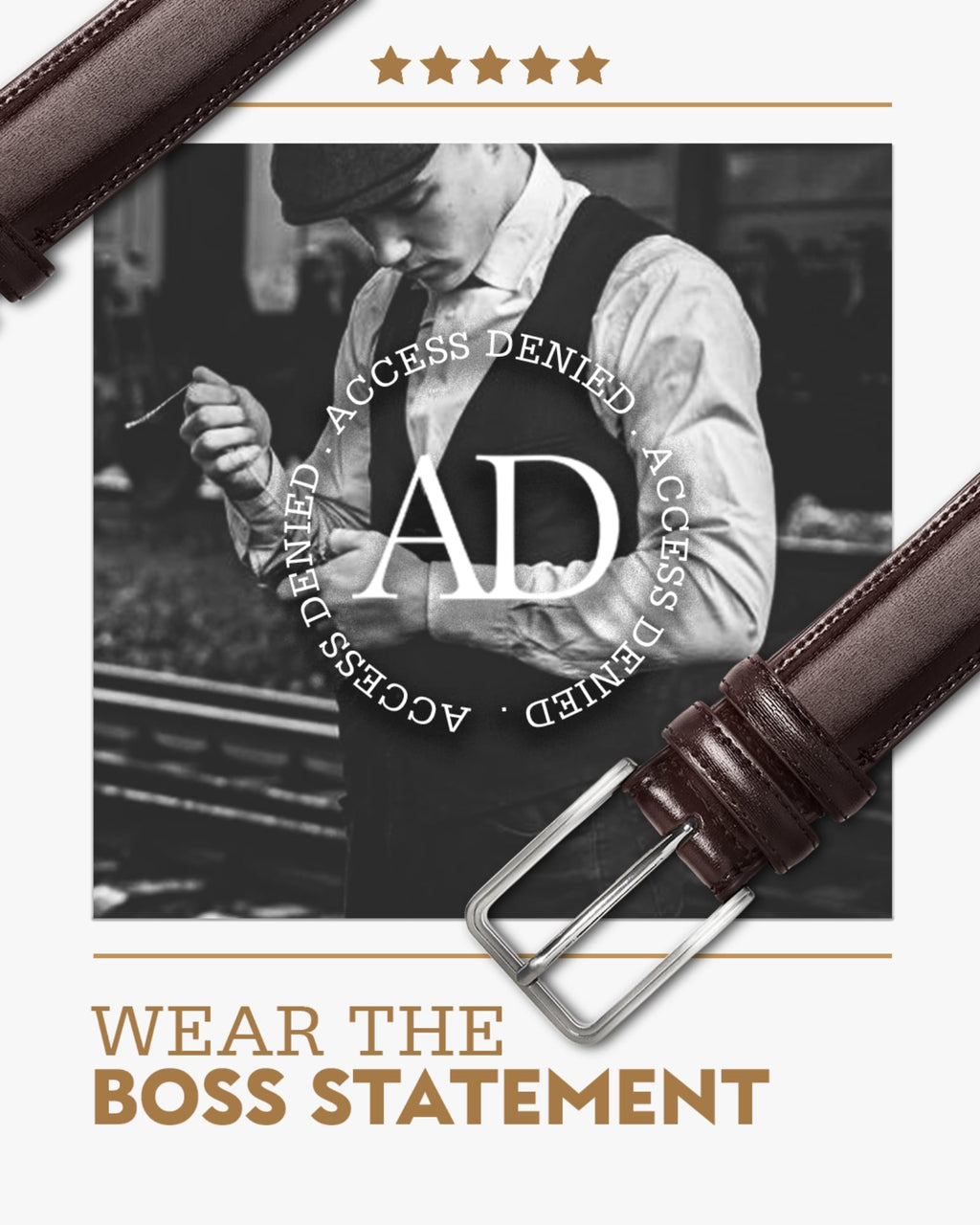 Leather Belt - P's One-Stop Shop 
