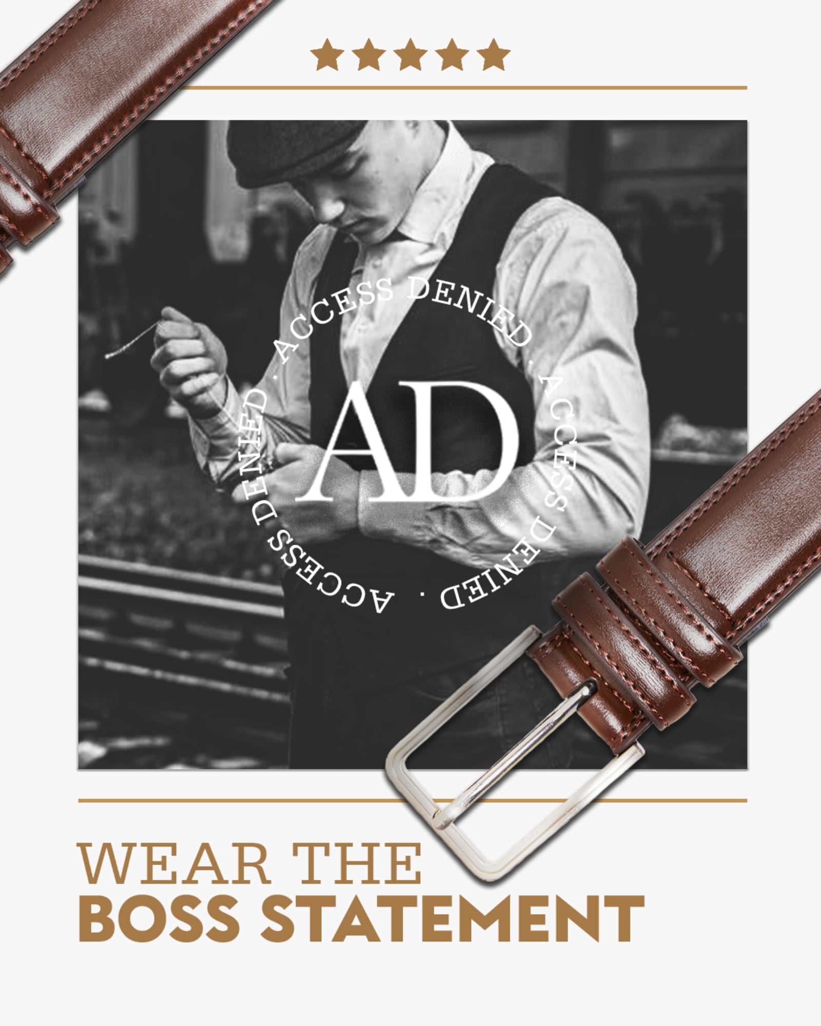 Leather Belt - P's One-Stop Shop 