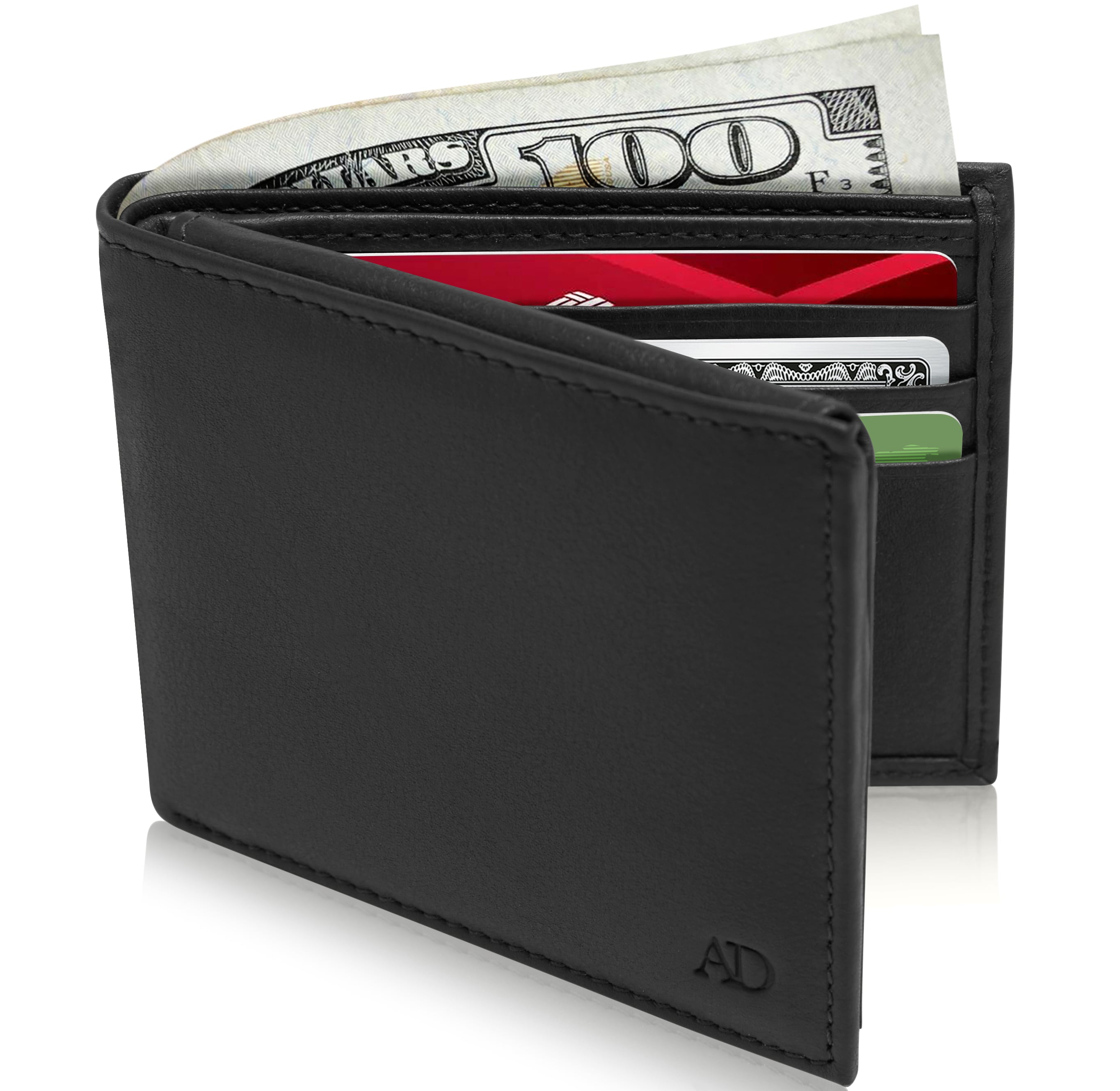 Leather Bifold Wallet - P's One-Stop Shop 