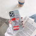 Luxury Art Letter Label iPhone Case - P's One-Stop Shop 
