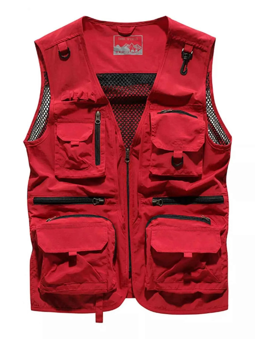 MegaFit Men's Quick-Dry Multi-Pocket Mesh Vest - P's One-Stop Shop 