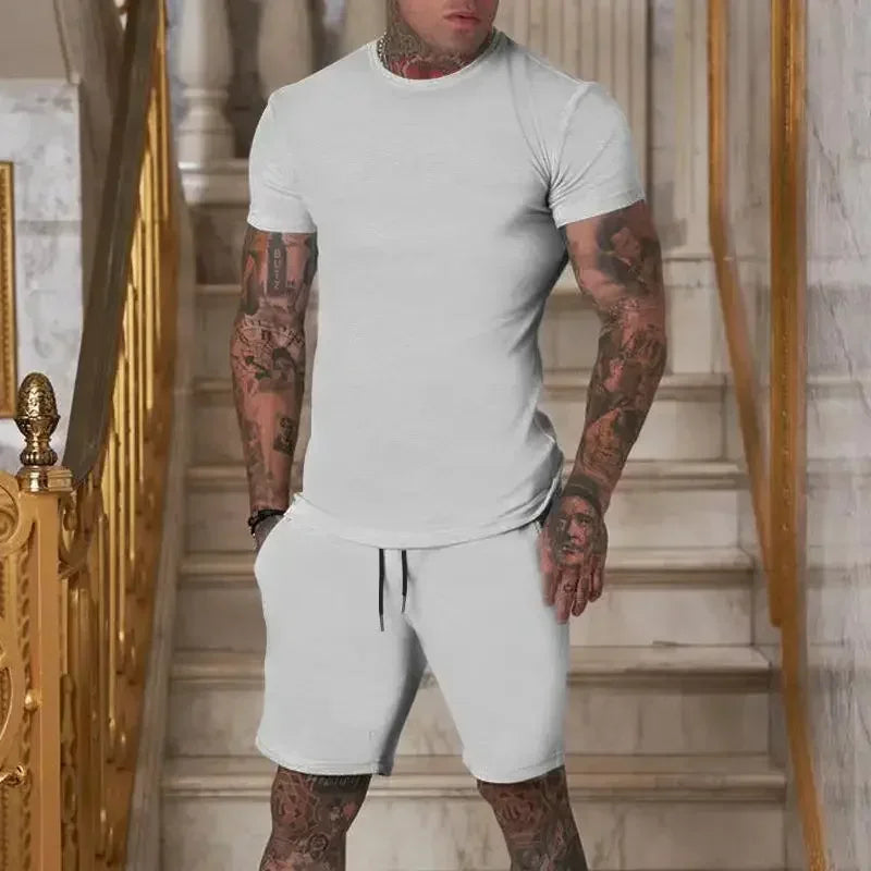 Men's Breathable Summer Sportswear Set - P's One-Stop Shop 