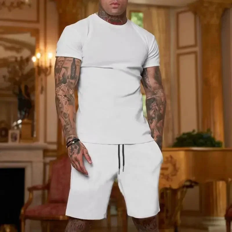 Men's Breathable Summer Sportswear Set - P's One-Stop Shop 
