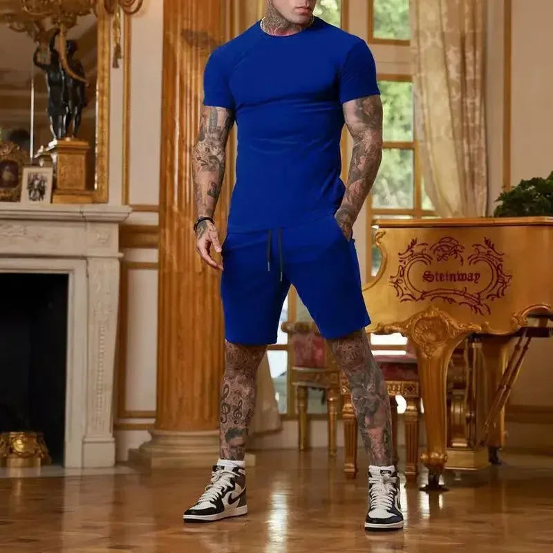 Men's Breathable Summer Sportswear Set - P's One-Stop Shop 