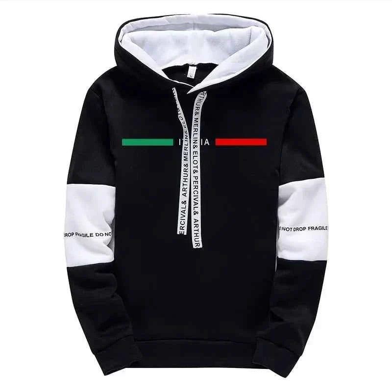 Men's Casual Print Tracksuit Hoodie 2026 - P's One-Stop Shop 