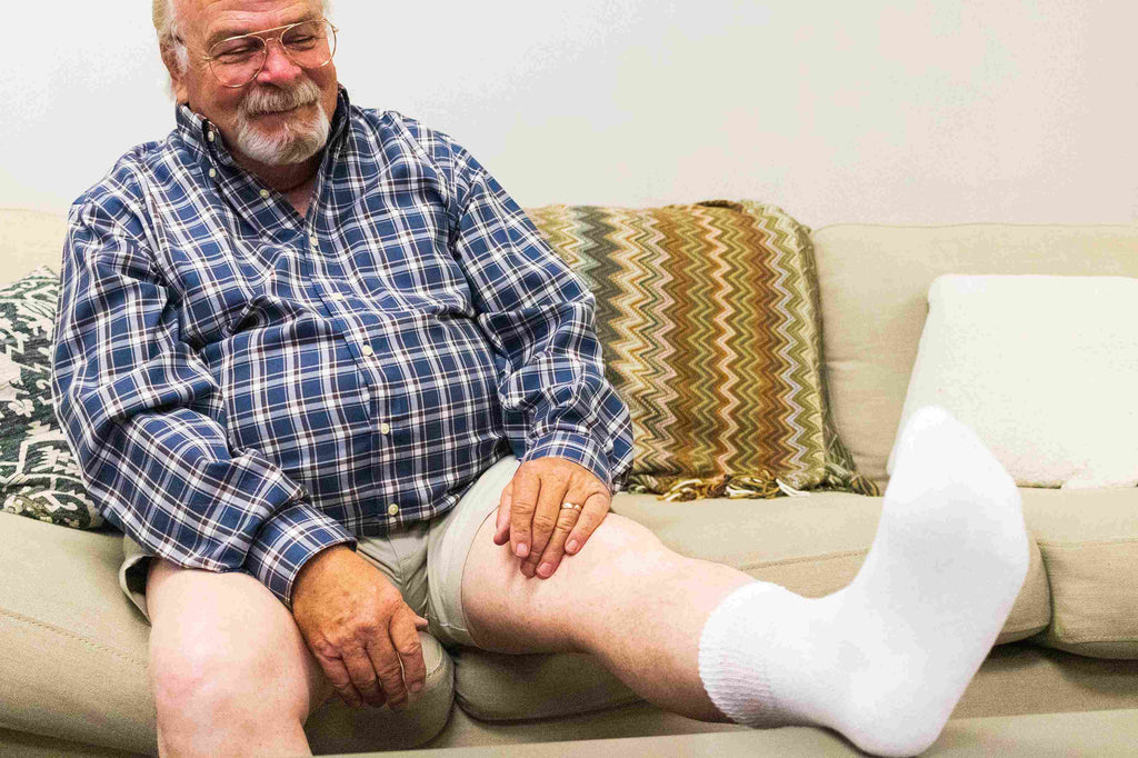 Men's Cotton Diabetic Ankle Socks (6 Pair) - P's One-Stop Shop 