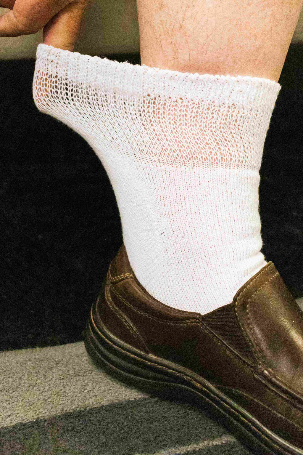 Men's Cotton Diabetic Ankle Socks (Assorted) - P's One-Stop Shop 