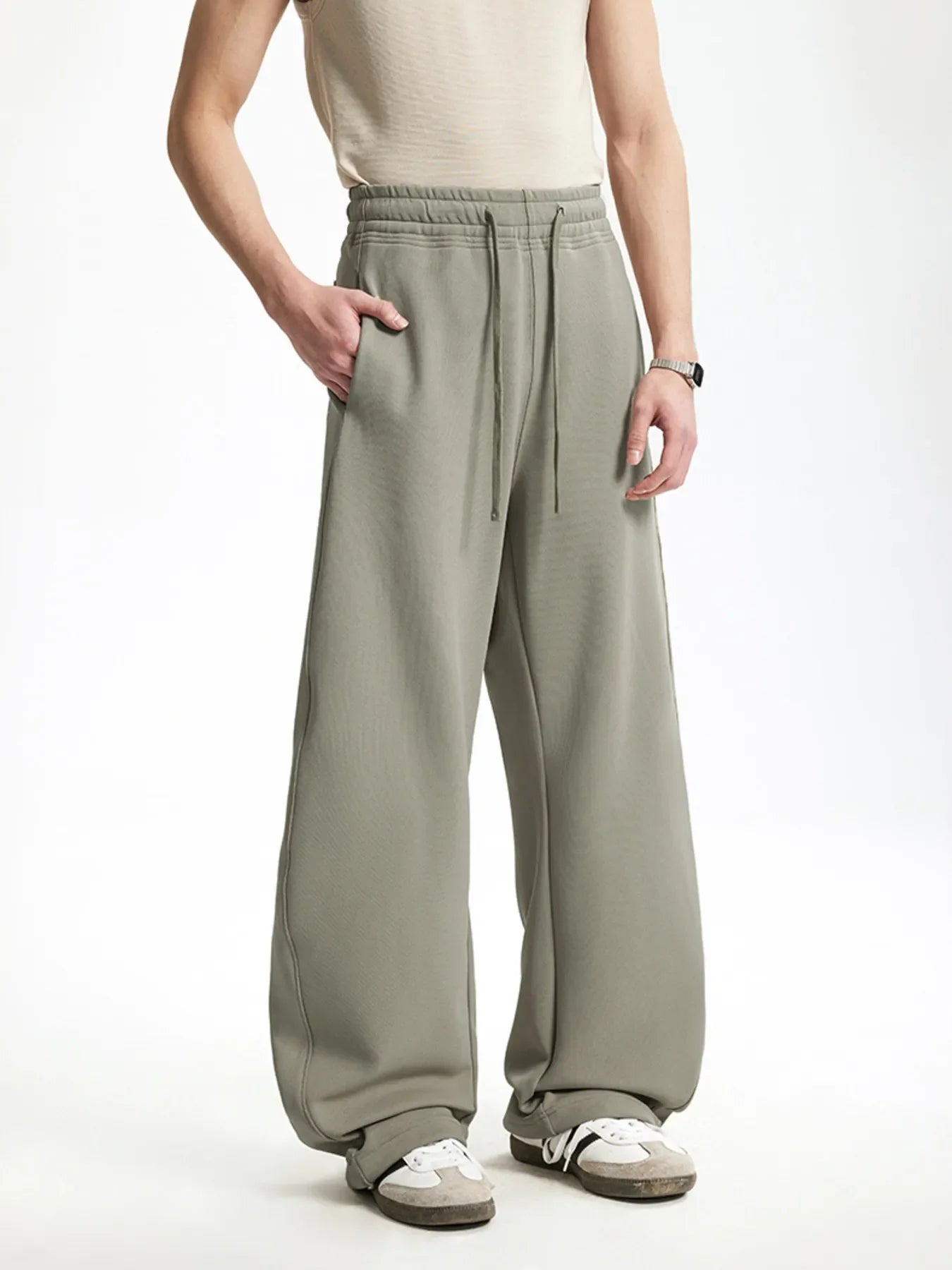 Men's Loose Fit Drawstring Sweatpants - P's One-Stop Shop 