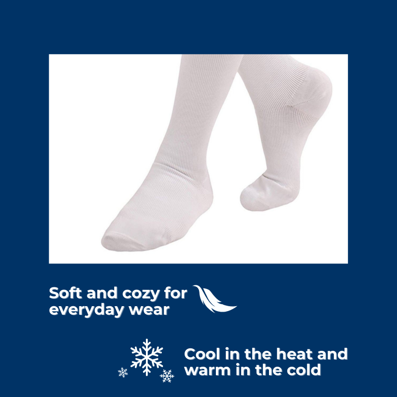 Men's Over The Calf Compression Stocking Socks (1 Pair) - P's One-Stop Shop 