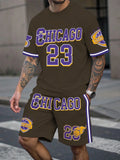 Men's Plus Size Basketball Clothing Set - P's One-Stop Shop 