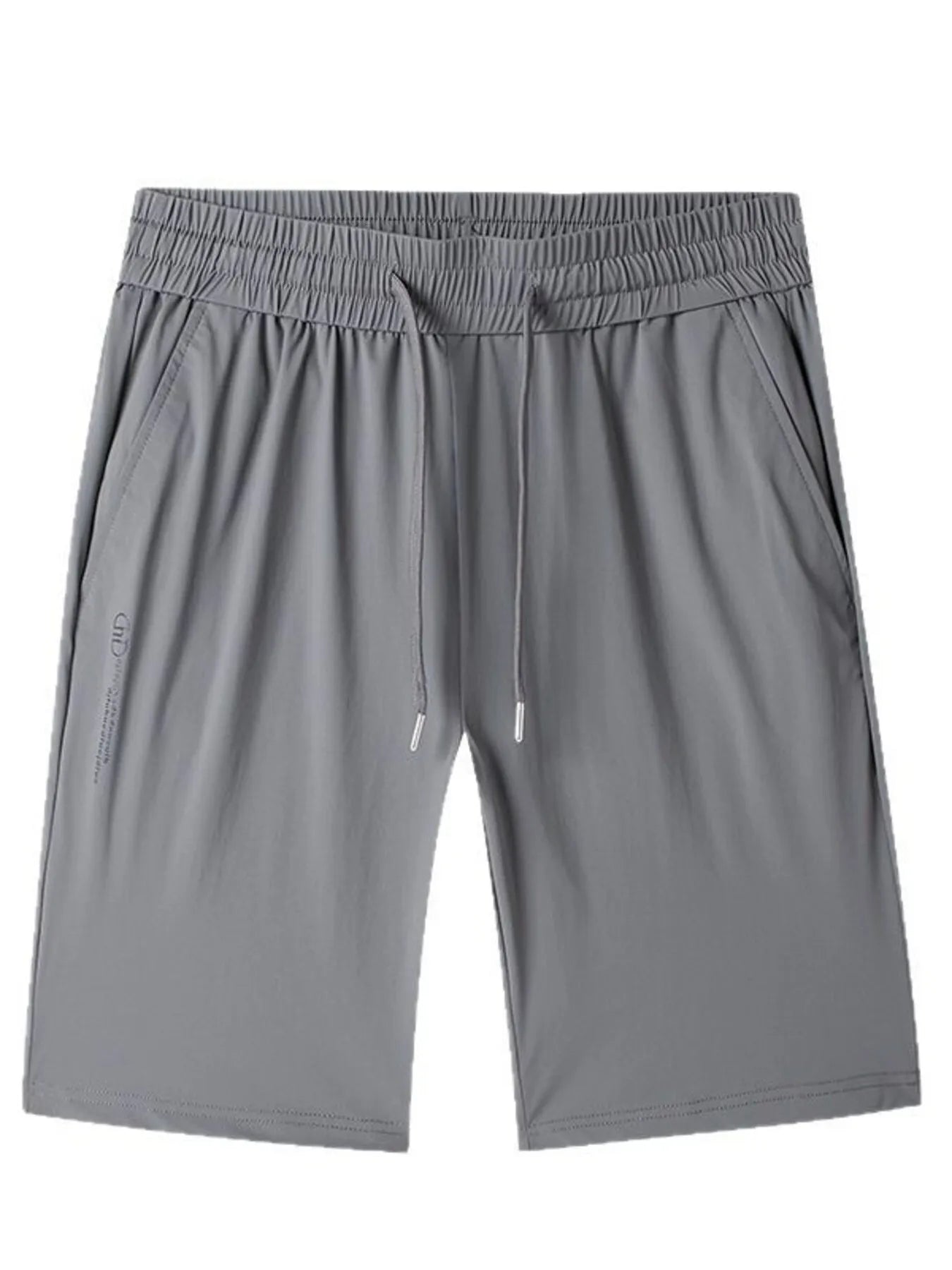 Men's Plus Size Drawstring Shorts with Pockets - P's One-Stop Shop 