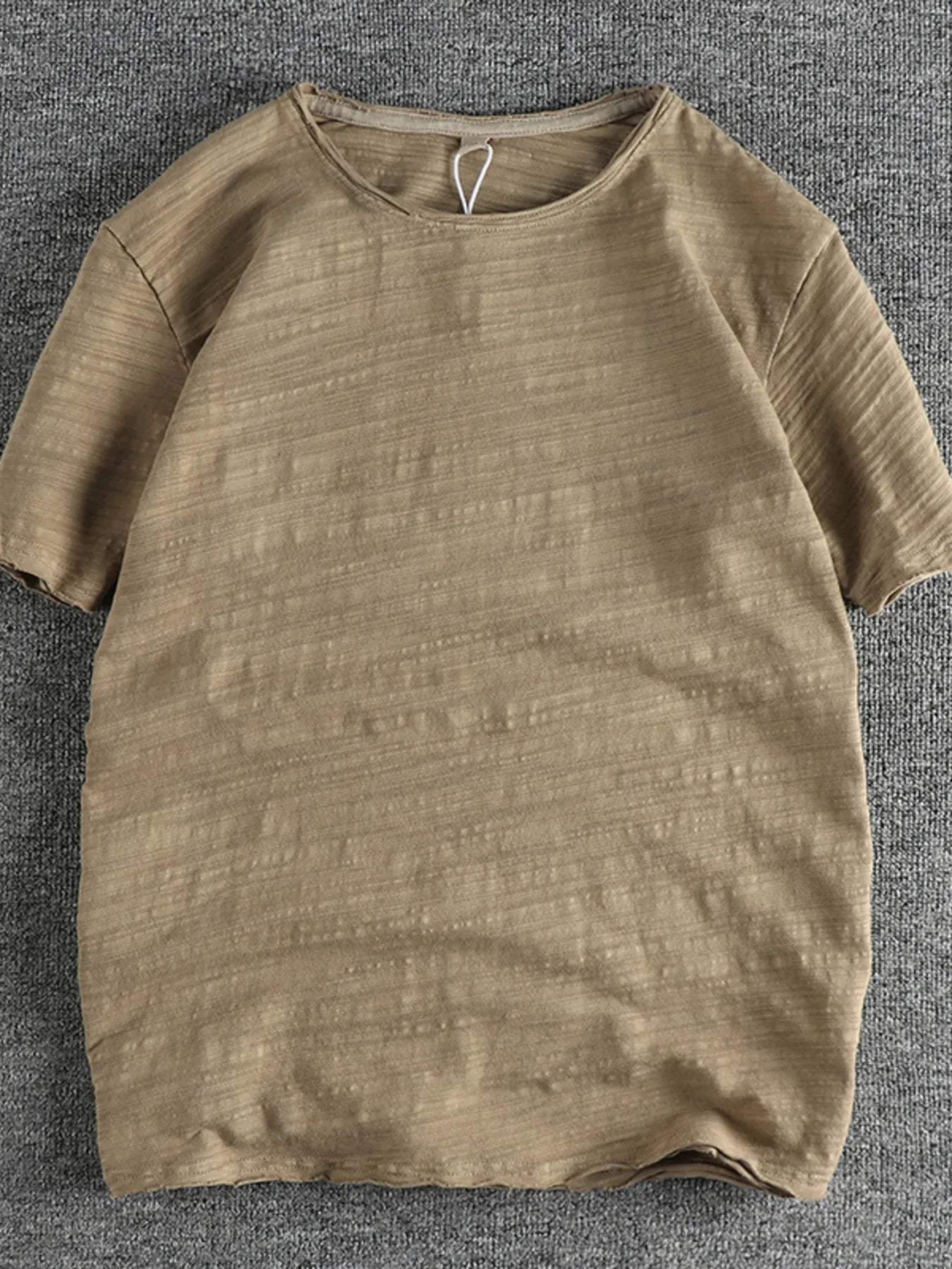 Men's Round Neck Short Sleeve T-Shirt - P's One-Stop Shop 