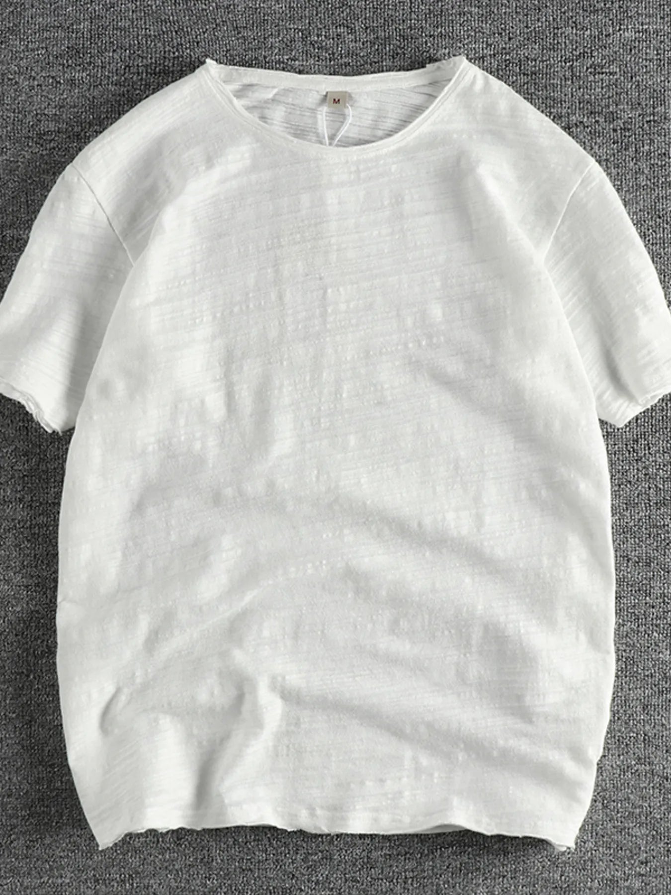Men's Round Neck Short Sleeve T-Shirt - P's One-Stop Shop 