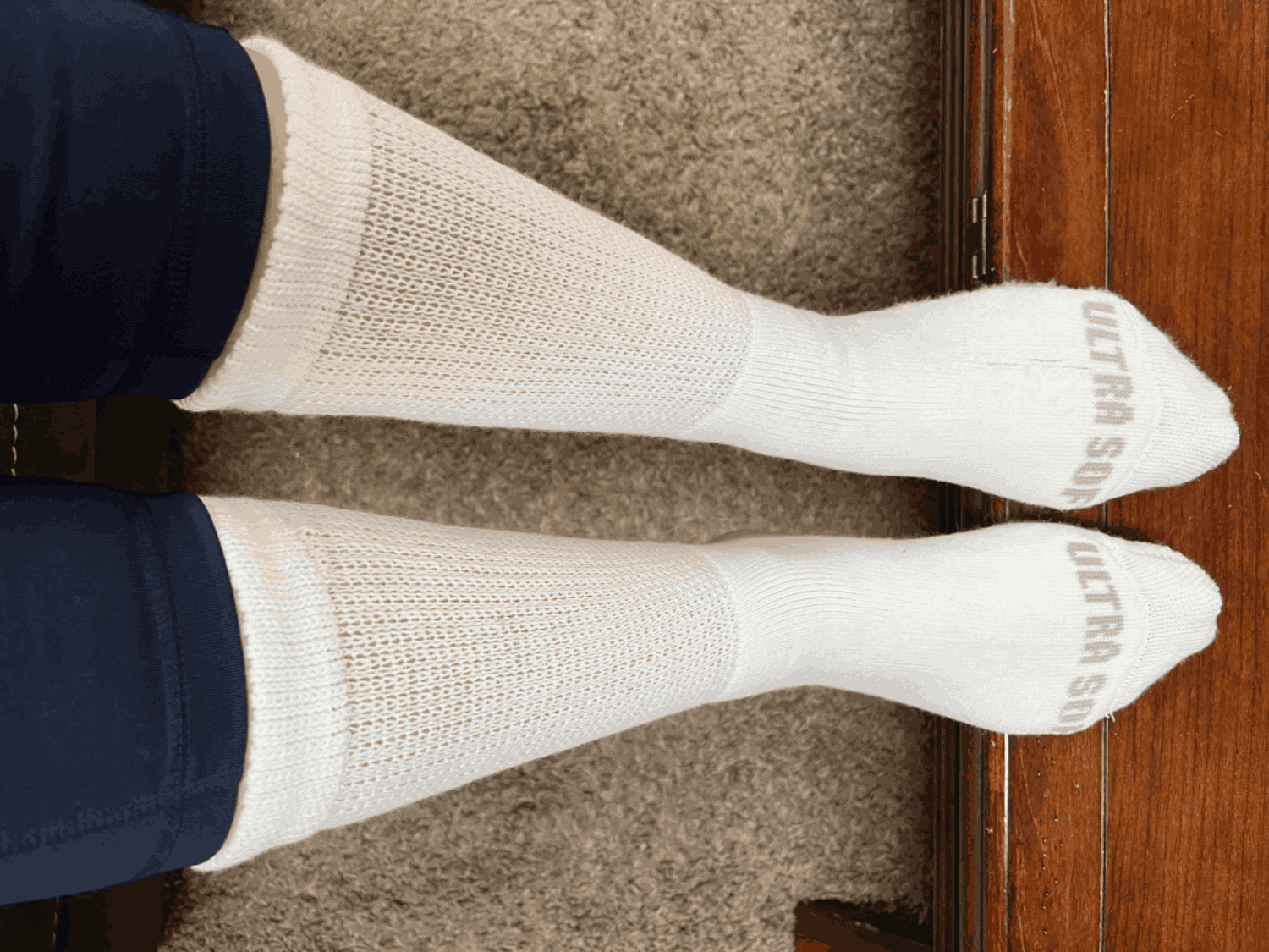 Men's Ultra-Soft Upper Calf Diabetic Socks (4 Pair) - P's One-Stop Shop 
