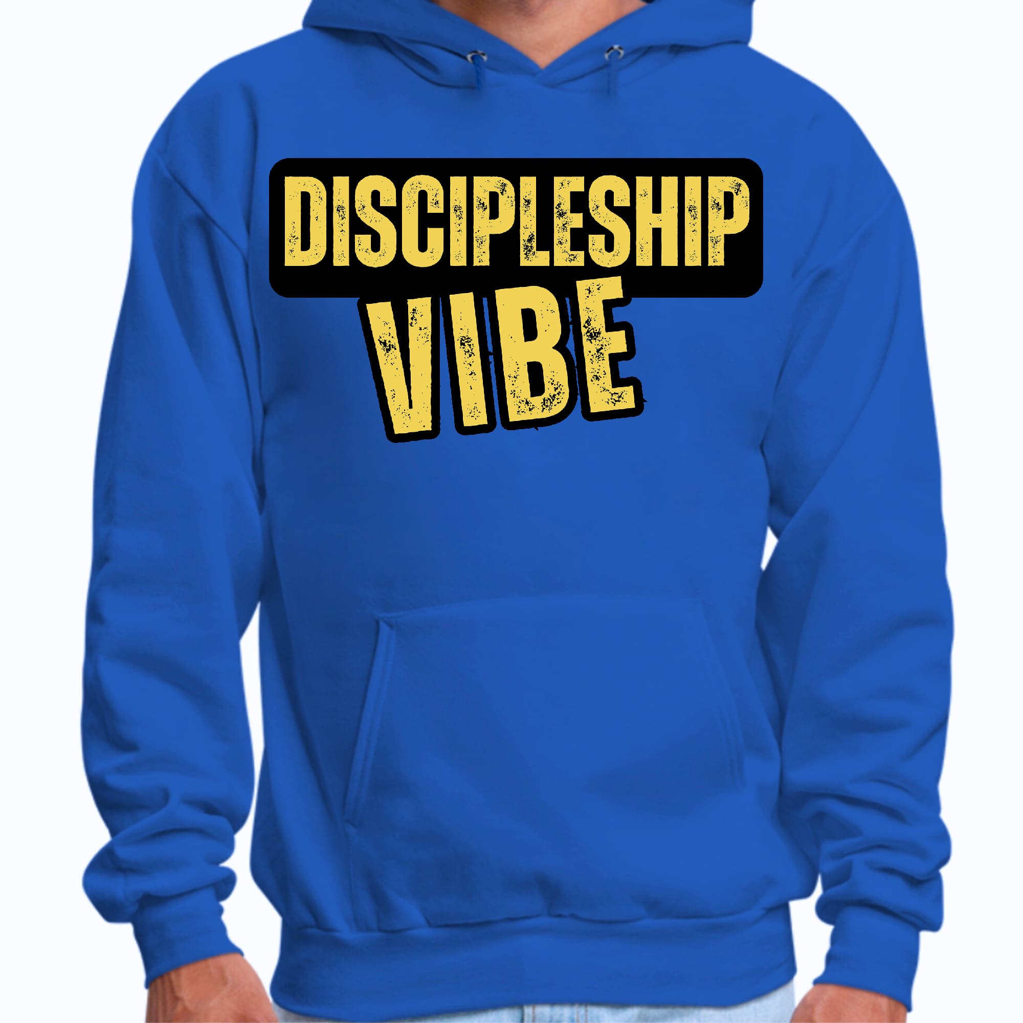 Mens Graphic Hoodie Discipleship Vibe - P's One-Stop Shop 
