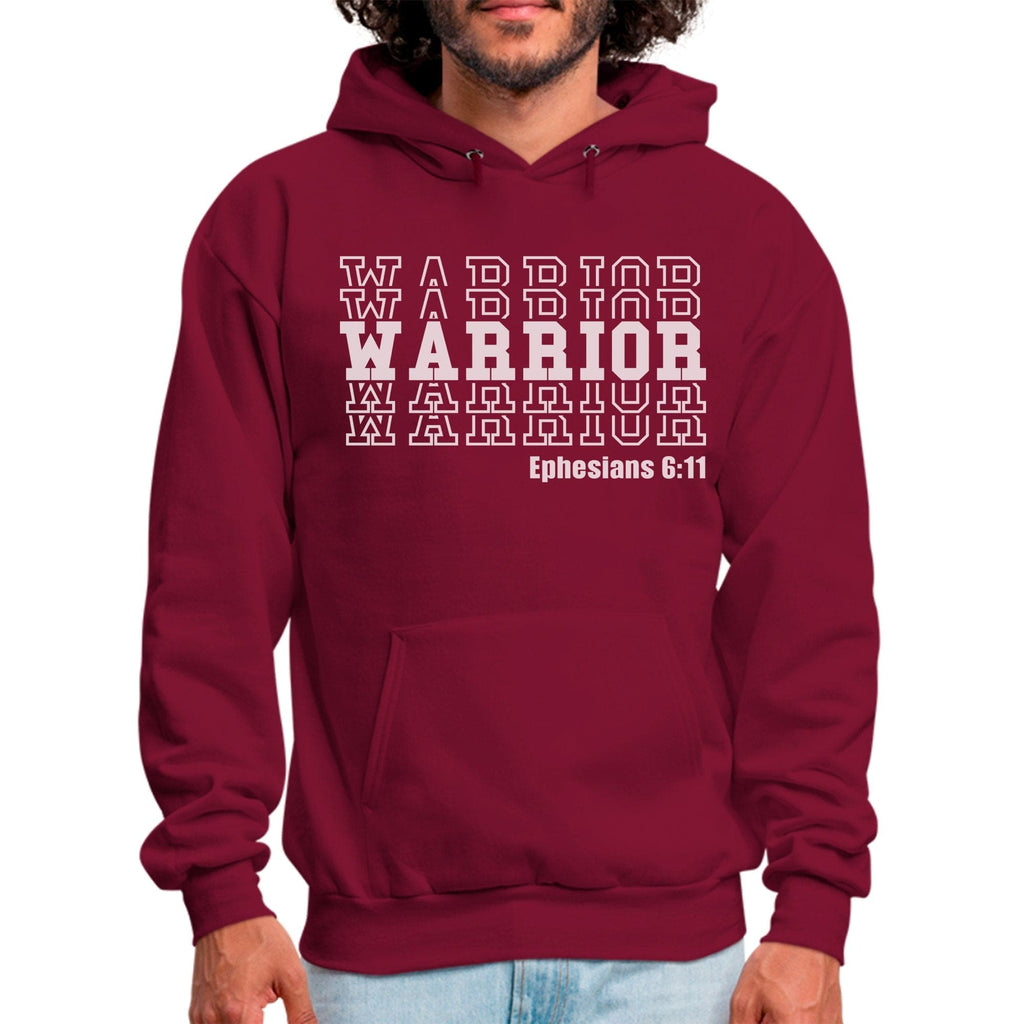 Mens Graphic Hoodie - Warrior - P's One-Stop Shop 
